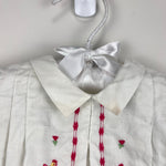 Load image into Gallery viewer, Vintage Nannette Embroidered Chicken Dress Baby Girl USA
