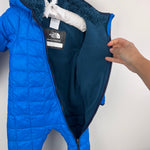Load image into Gallery viewer, The North Face Infant Thermoball Eco Bunting Snow Suit Blue 6-12 Months
