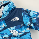 Load image into Gallery viewer, The North Face Baby Freedom Snow Suit Blue Snow Peak Mountains 6-12 Months
