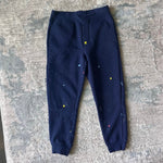 Load image into Gallery viewer, Polo Ralph Lauren Logo Fleece Jogger Pant Navy Paint Splatter 6
