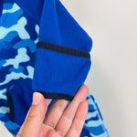 Load image into Gallery viewer, The North Face Glacier Fleece Bunting Blue Camo 3-6 Months
