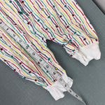 Load image into Gallery viewer, Vintage Bright Future Rainbow Star Stripe Coverall 3-6 Months
