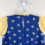 Load image into Gallery viewer, Vintage Healthtex Sunflower Romper Yellow Blue 3-6 Months
