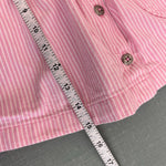 Load image into Gallery viewer, Vintage OshKosh B'Gosh Pink Striped Jumper Dress 12 Months
