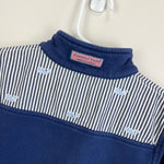 Load image into Gallery viewer, Vineyard Vines Classic Stripe Embroidered Shep Shirt Deep Bay XS 5/6
