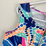 Load image into Gallery viewer, Lilly Pulitzer Girls Camryn Dress Multi Ocean Jewels L 8-10
