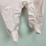 Load image into Gallery viewer, Tres Beau et Belle Pink Floral Footie 0-3 Months
