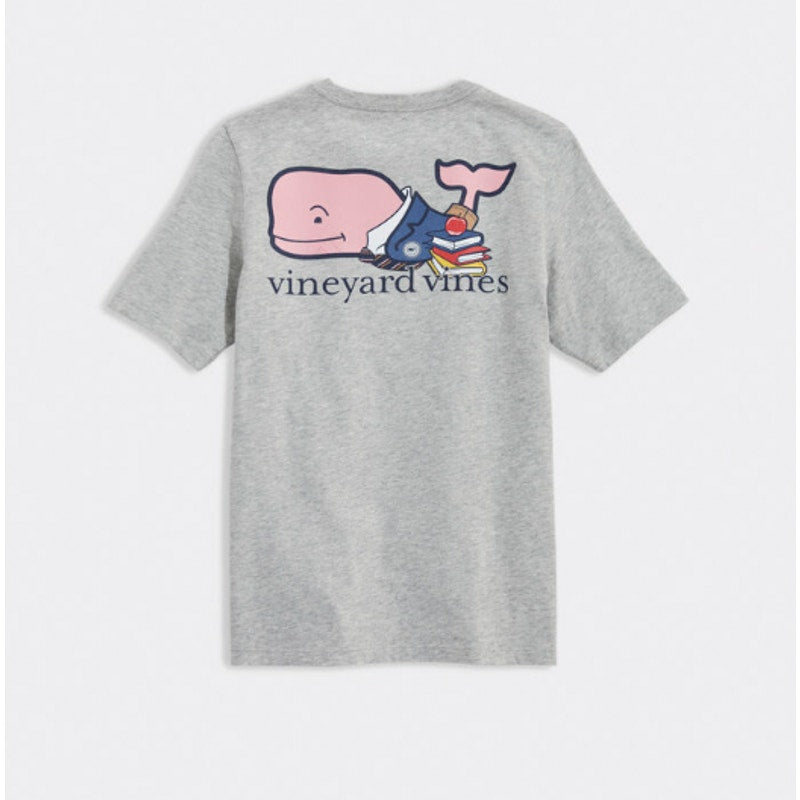 Vineyard Vines Prep School Whale Short Sleeve Pocket T-Shirt Small 8-10 NWT