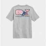 Load image into Gallery viewer, Vineyard Vines Prep School Whale Short Sleeve Pocket T-Shirt Small 8-10 NWT
