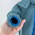 Load image into Gallery viewer, Patagonia Reversible Tribbles Hoody Jacket Blue Gray Stars 2T
