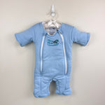 Load image into Gallery viewer, Baby Merlin Magic Sleepsuit Blue Cotton Large 3-6 Months
