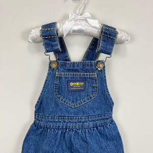 Vintage OshKosh B'gosh Blue Jumper Dress 3T USA