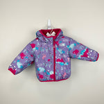 Load image into Gallery viewer, The North Face Girls Reversible Perrito Jacket 3-6 Months
