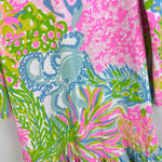 Load image into Gallery viewer, Lilly Pulitzer Girls Ricca Dress Multi More Lovers Coral L 8-10
