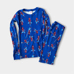 Load image into Gallery viewer, Hanna Andersson Marvel Spiderman Long John Pajamas 140 cm 10
