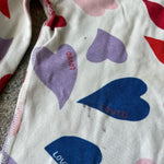 Load image into Gallery viewer, Hanna Andersson Loved Heart Print Pajamas 90 cm 3T
