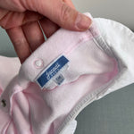 Load image into Gallery viewer, Jacadi Paris Baby Girl Pajamas Velvet Bouclette Pale Pink Bunny 6 Months
