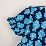 Load image into Gallery viewer, Lilly Pulitzer Girls Mini Jodee Short Sleeve Dress Low Tide Navy Any Fin For You XS 2-3
