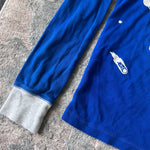 Load image into Gallery viewer, Mini Boden Snug Long John Pajamas Blue Astronaut 14
