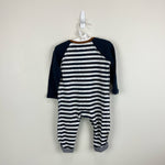 Load image into Gallery viewer, Mud Pie Football Striped Coverall 9-12 Months
