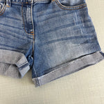 Load image into Gallery viewer, Crewcuts Cuffed Medium Wash Denim Cowgirl Shorts 10
