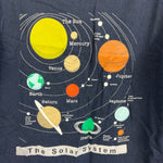 Load image into Gallery viewer, Gap Kids Short Sleeve Navy Blue Solar System Graphic T-Shirt M 8-9
