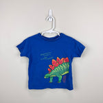 Load image into Gallery viewer, Vintage Smithsonian Institution Blue Stegosaurus T-Shirt 4T
