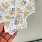 Load image into Gallery viewer, Vintage Tiny Toes ABC Teddy Bear Turtleneck Bodysuit 24 Months
