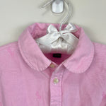 Load image into Gallery viewer, Ralph Lauren Long Sleeve Pony Cotton Shirtdress Pink 5T
