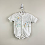 Load image into Gallery viewer, Vintage Doe-Spun Bunny Romper Set 6-9 Months
