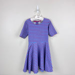 Load image into Gallery viewer, Florence Eiseman Knit Stripe Tie Dress 5T
