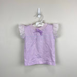 Load image into Gallery viewer, Vintage Healthtex Purple Pointelle T-Shirt 24 Months USA

