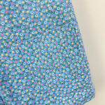 Load image into Gallery viewer, Vintage Blue Floral Shortalls Romper

