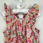 Load image into Gallery viewer, Jacadi Paris Floral Ruffle Romper 6
