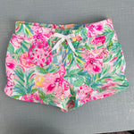 Load image into Gallery viewer, Lilly Pulitzer Girls Midea Shorts Resort White Pear Necessities M 6-7

