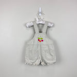 Load image into Gallery viewer, Vintage Y2K Miniwear Patchwork Cherry Shortalls 12 Months
