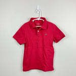 Load image into Gallery viewer, Vineyard Vines Short Sleeve Jetty Red Pique Polo Shirt Small 8-10
