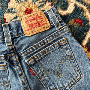 Levi's 550 Relaxed Fit Blue Jeans 5T