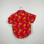 Load image into Gallery viewer, Vintage Esprit Kids Red Sailboat Button Up Collared Shirt Medium
