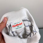 Load image into Gallery viewer, Vintage Healthtex Short Sleeve White Striped Polo Shirt 4T USA
