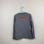 Load image into Gallery viewer, Vineyard Vines Long Sleeve Halloween Glow-In-The-Dark Tombstone Pocket T-Shirt 7
