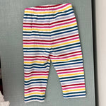 Load image into Gallery viewer, Hanna Andersson Rainbow Stripe Leggings
