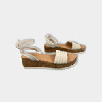 Load image into Gallery viewer, Haute Hippie Girls Lohla Platform Sandals 4
