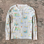 Load image into Gallery viewer, TBBC Sutton's Sweet Dream Pajamas Set Play in the Puddles with Worth Avenue White 8
