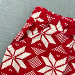 Load image into Gallery viewer, Hanna Andersson Baby Print Knit Jogger Scandi Snowflake 60 cm 3-6 Months
