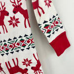 Load image into Gallery viewer, Hanna Andersson Holiday Dear Deer HannaJams Sleeper75 cm 12-18 Months
