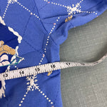 Load image into Gallery viewer, Vintage Hello Teddy by Spumoni Puff Paint Blue Ski Bear Sweatshirt 7/8 USA
