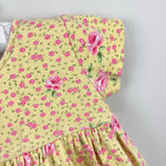 Load image into Gallery viewer, Vintage Y2K The Children's Place Yellow Pink Floral Dress 36 Months 3T

