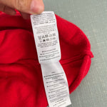 Load image into Gallery viewer, Mini Boden Pointelle Combed Cotton Cardigan Sweater Red 9-10
