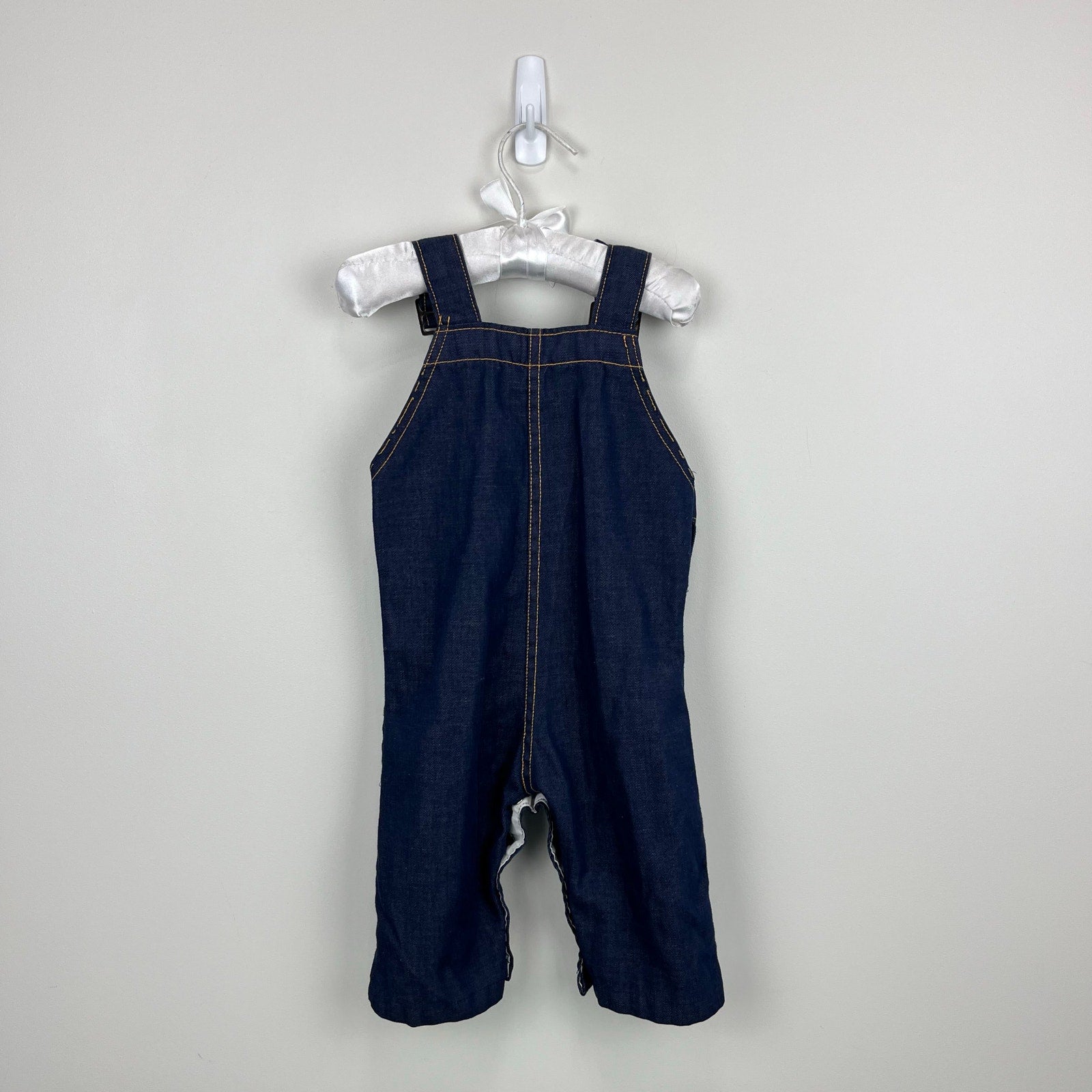 Vintage Healthtex Blue Jean Overalls 12 Months USA